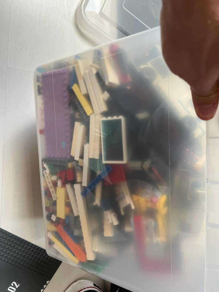 Doos met lego, Informatique & Logiciels, Cartes mères, Enlèvement, Utilisé