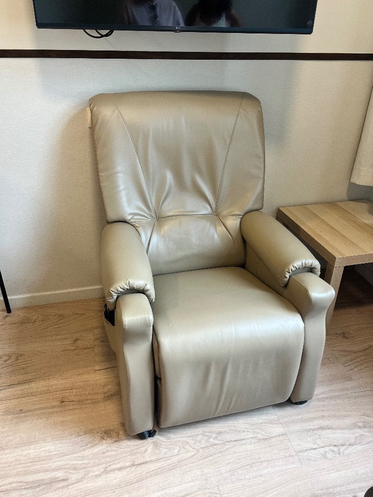 Fauteuil en bon état, 75 à 100 cm, Enlèvement, Utilisé, Cuir