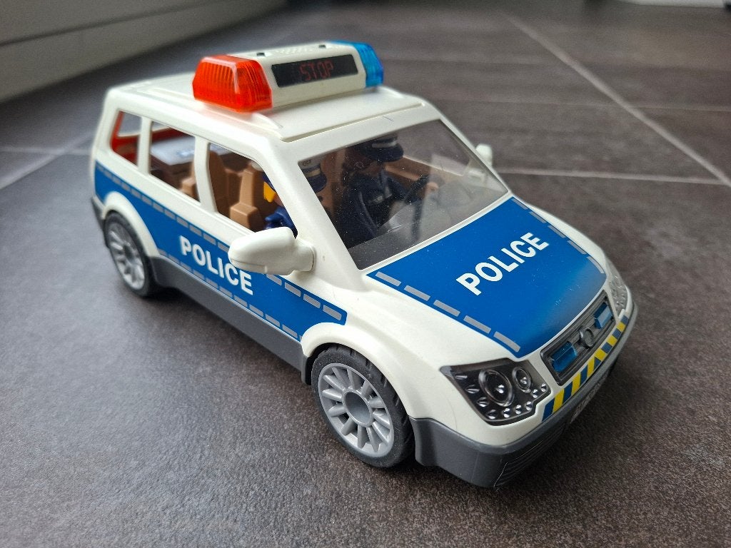 playmobil politie auto volledig - city action 6920, Ophalen, Complete set, Voertuig, Zo goed als nieuw
