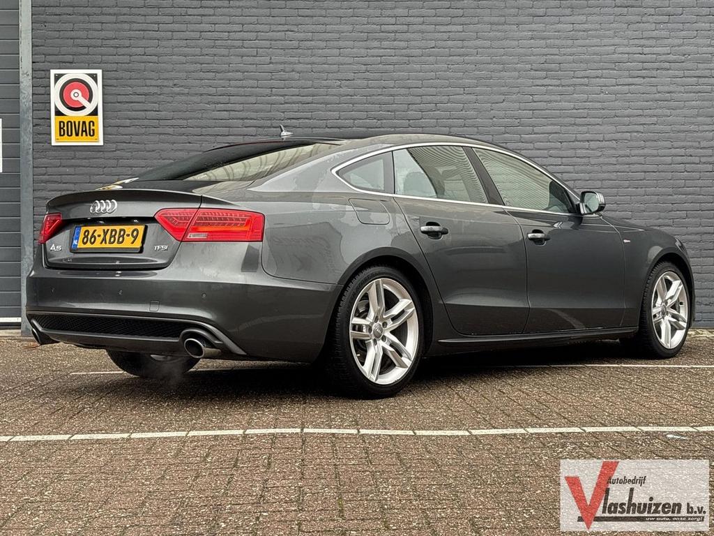 Audi A5 Sportback 1.8 TFSI Pro Line S | Leder | Climate | Cr, Argent ou Gris, Achat, Entreprise, Boîte manuelle