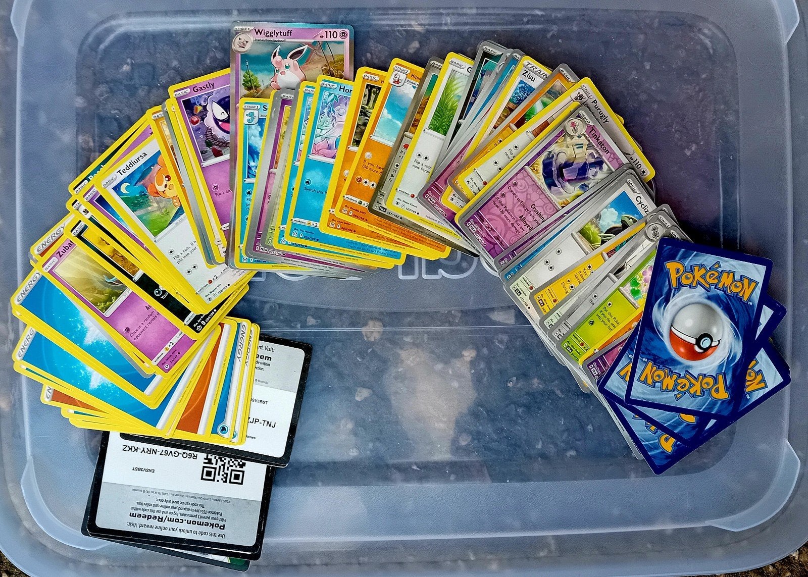 set diverse Pokěmon kaarten, Ophalen of Verzenden, Zo goed als nieuw, Meerdere kaarten