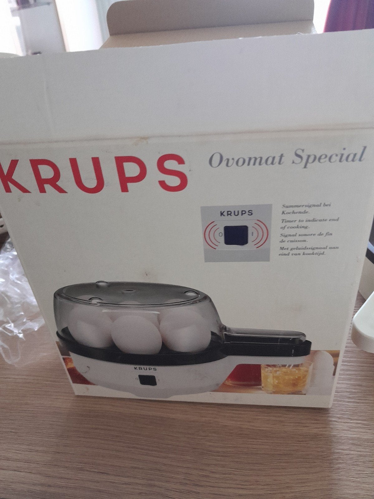 eierkoker Krups, Elektronische apparatuur, Ophalen
