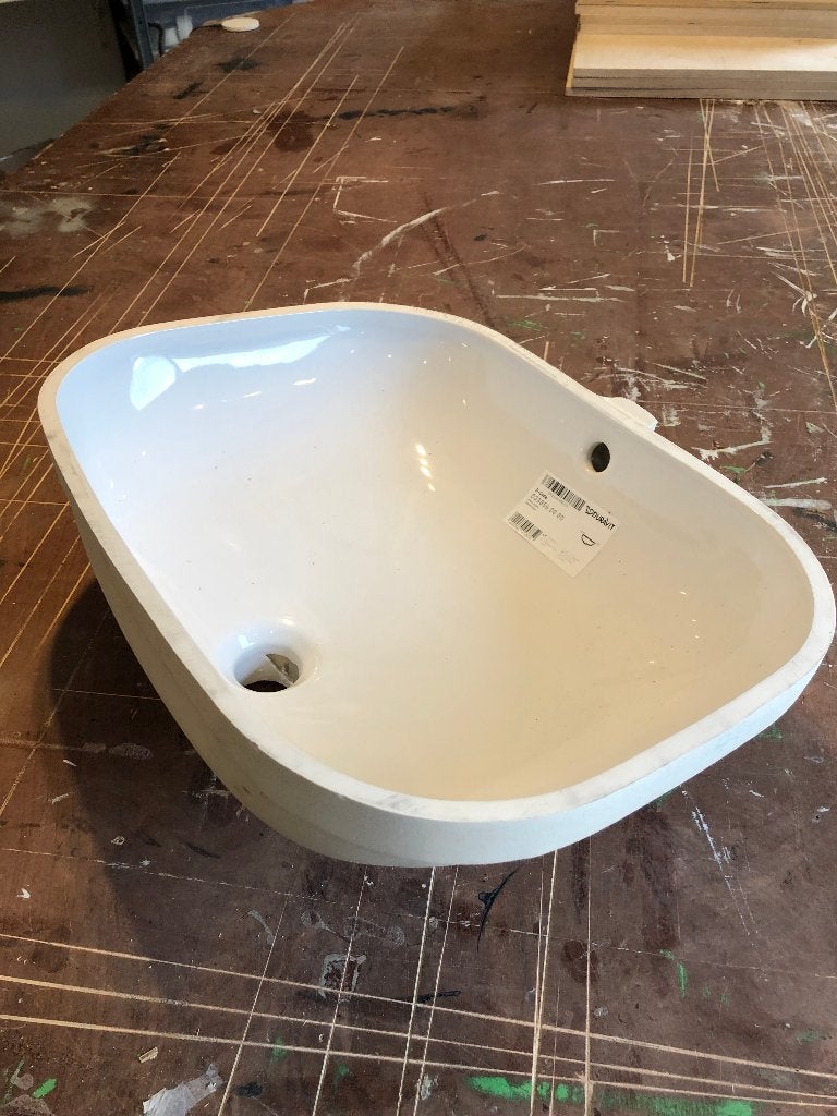 lavabo badkamer onderbouw. 3 stuks. Prijs per stuk, Bricolage & Construction, Sanitaire, Enlèvement, Neuf, Lavabo