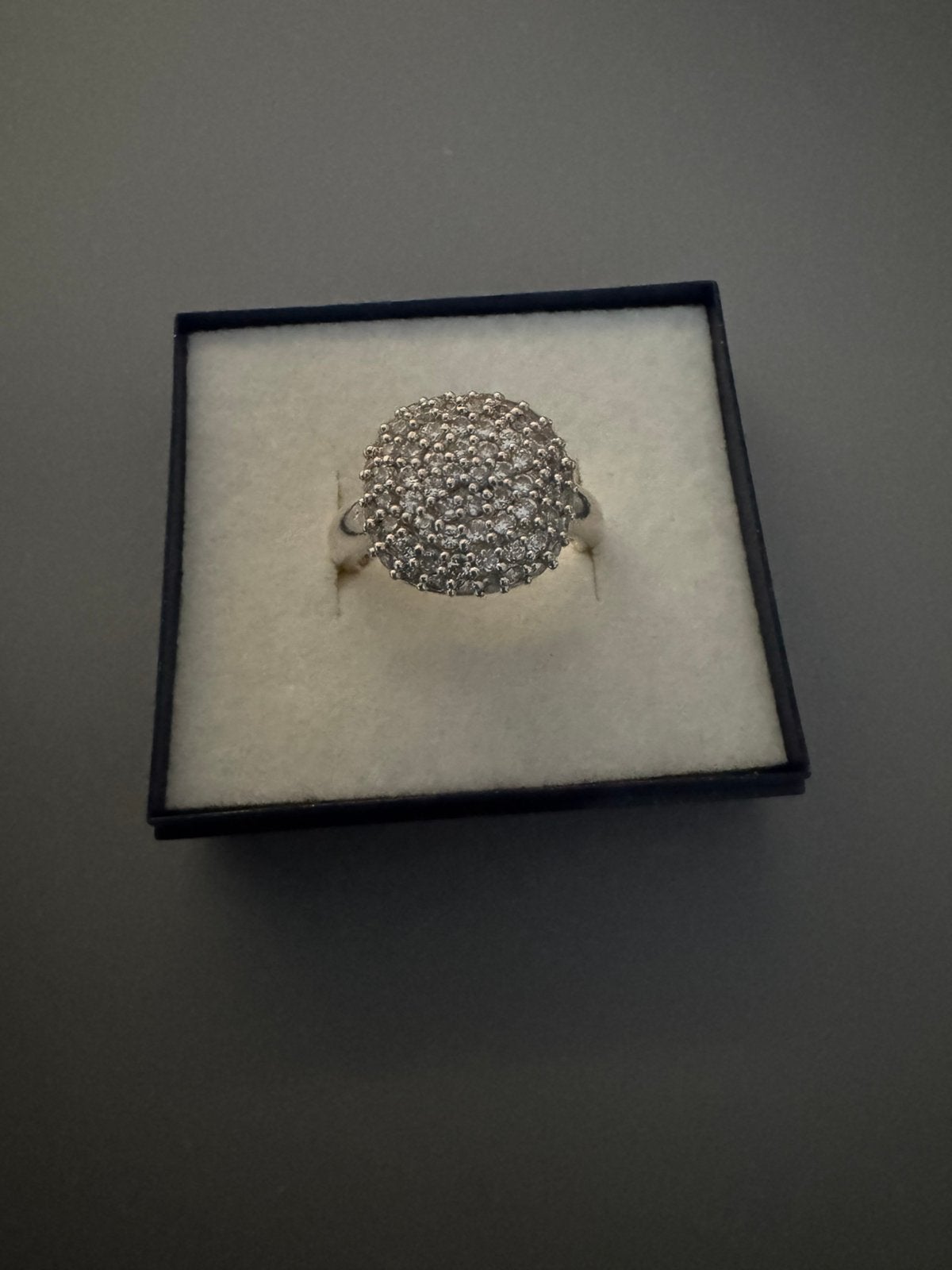 Zilveren ring, Handtassen en Accessoires, Ringen, Ophalen, Gebruikt