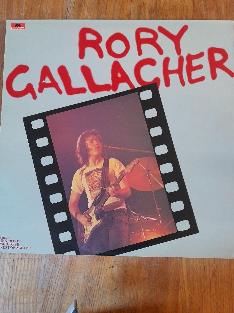 LP Rory Gallagher, Cd's en Dvd's, Vinyl | Rock, LP, Gebruikt, Ophalen of Verzenden, 12 inch