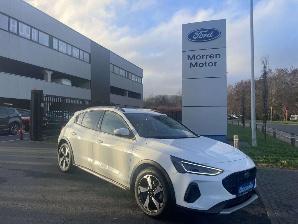 Ford Focus EcoBoost mHEV Active X AUT *07917* OC0614, 114 kW, Parkeersensor, Wit, 155 pk