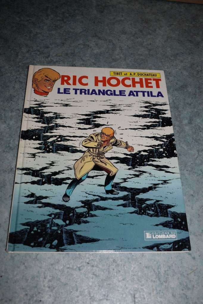 BD ric hochet bande dessinée le triangle attila 1988, Enlèvement ou Envoi, Comme neuf