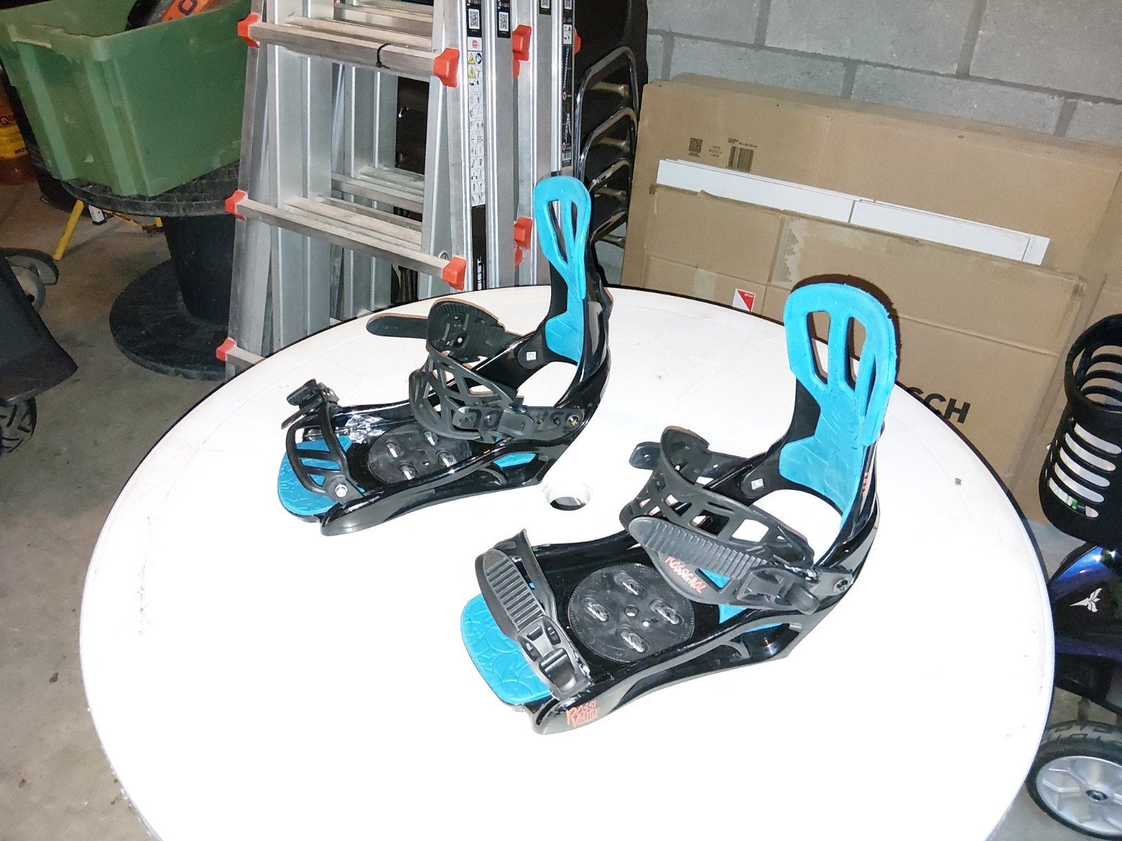 fixations de snowboard XL pointure 45 -47, Sports & Fitness, Enlèvement, Utilisé, Fixations