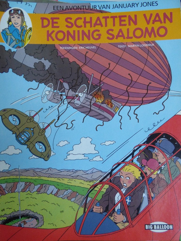 january jones,  de schatten van koning salomo, Ophalen of Verzenden
