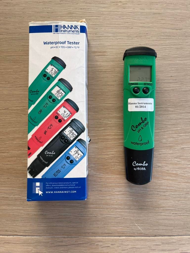 PH meter Hanna, Doe-het-zelf en Bouw, Meetapparatuur, Zo goed als nieuw, Overige meters, Ophalen of Verzenden