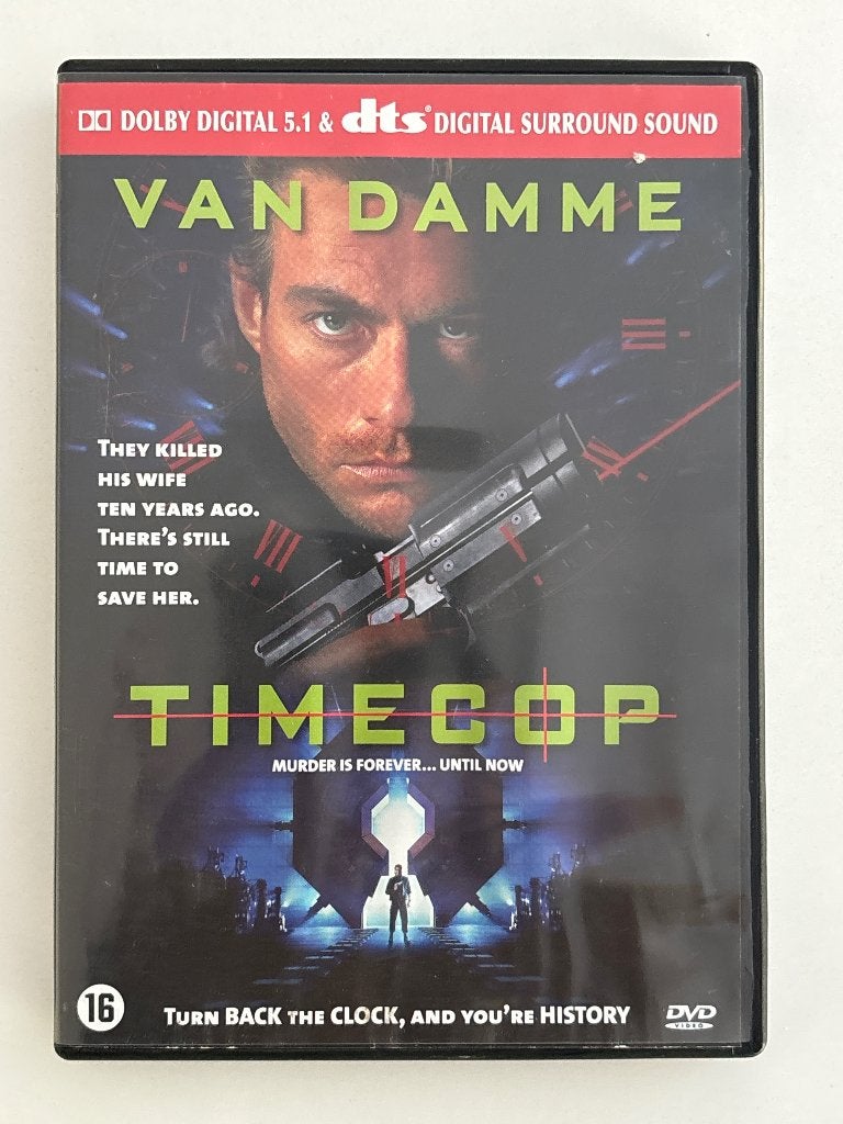 DVD Timecop (1994) Jean-Claude Van Damme, Ophalen of Verzenden, Engels, Nederlands
