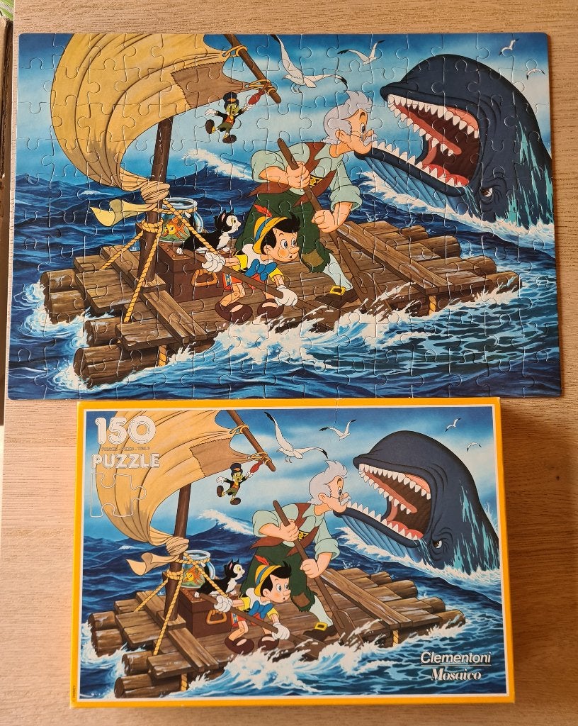 Puzzel pinokkio 150 stuks formaat 48.5x33.5, Enlèvement