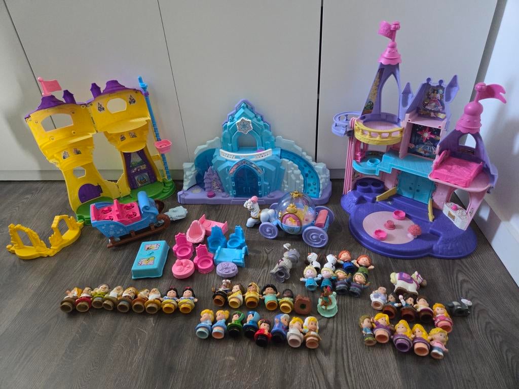 Fisher Price Little People Disney Prinsessen: groot lot!, Kinderen en Baby's, Speelgoed | Fisher-Price, Ophalen, Speelset