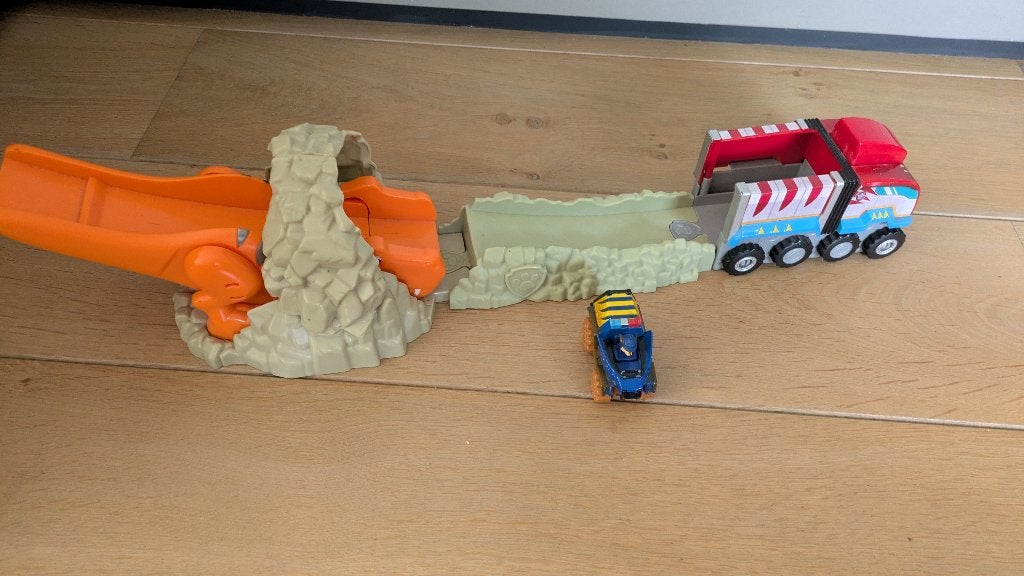 Paw Patrol Chase T-Rex Rescue set, Ophalen, Gebruikt