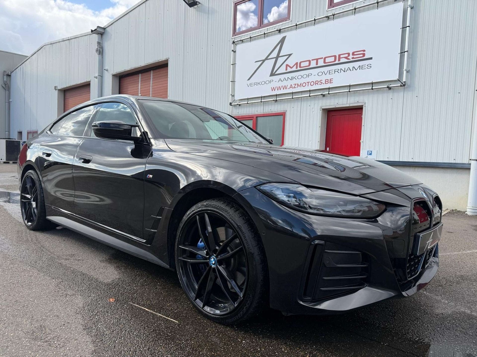 BMW i4 Gran Coupe 544pk ///M50 HarmanKardon/Memory/Trekh, Dealer onderhouden, Gebruikt, Overige kleuren, 544 pk