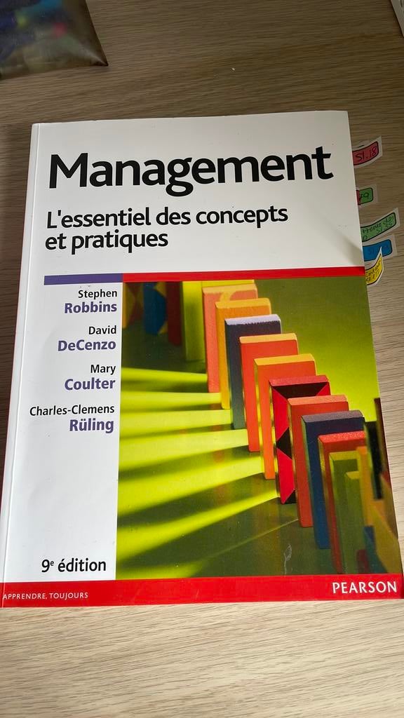 Management - L’essentiel des concepts et pratiques, Livres, Enlèvement, Utilisé, Management