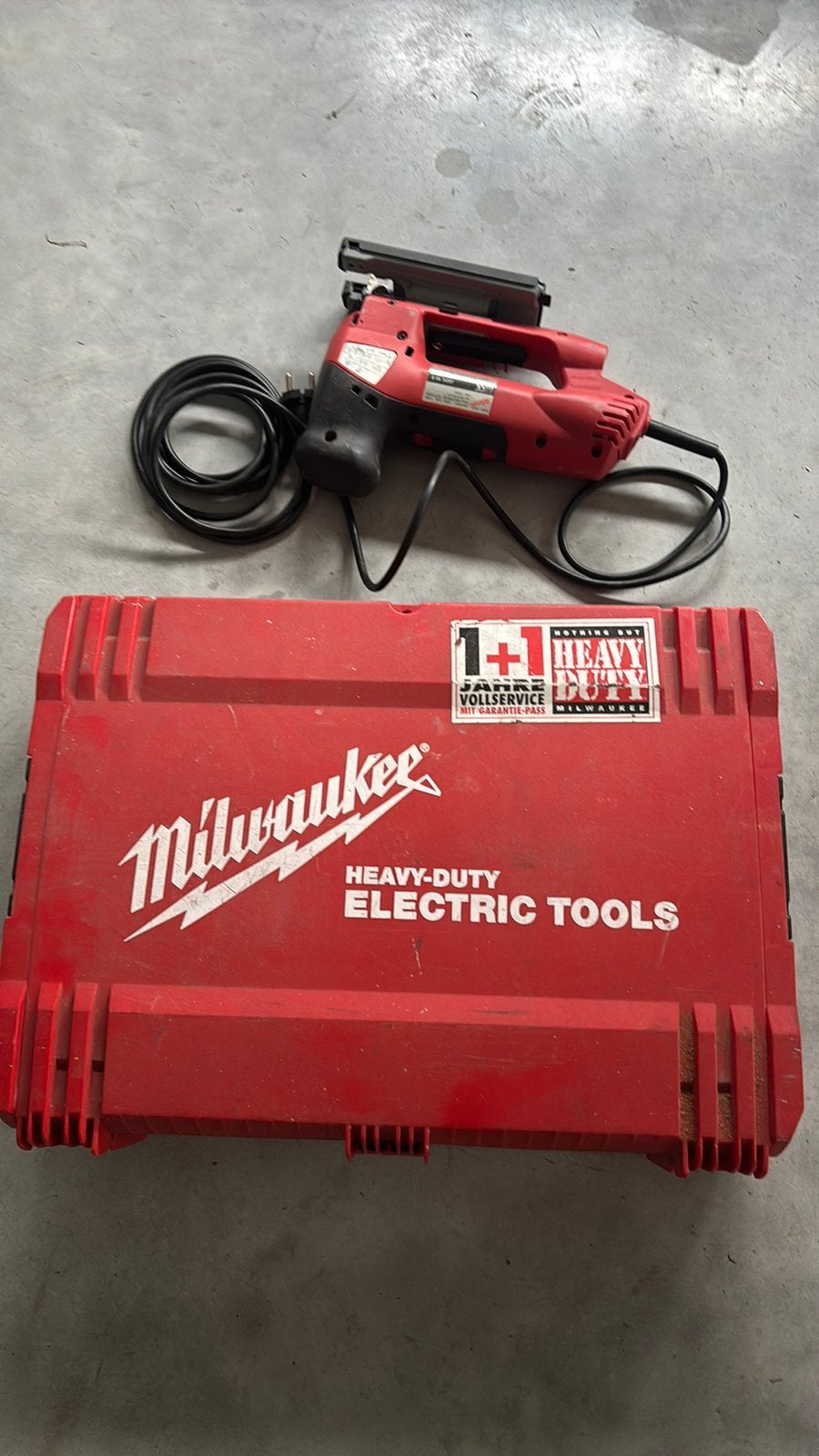 Milwaukee decoupeerzaag, Ophalen, Gebruikt, Decoupeerzaag