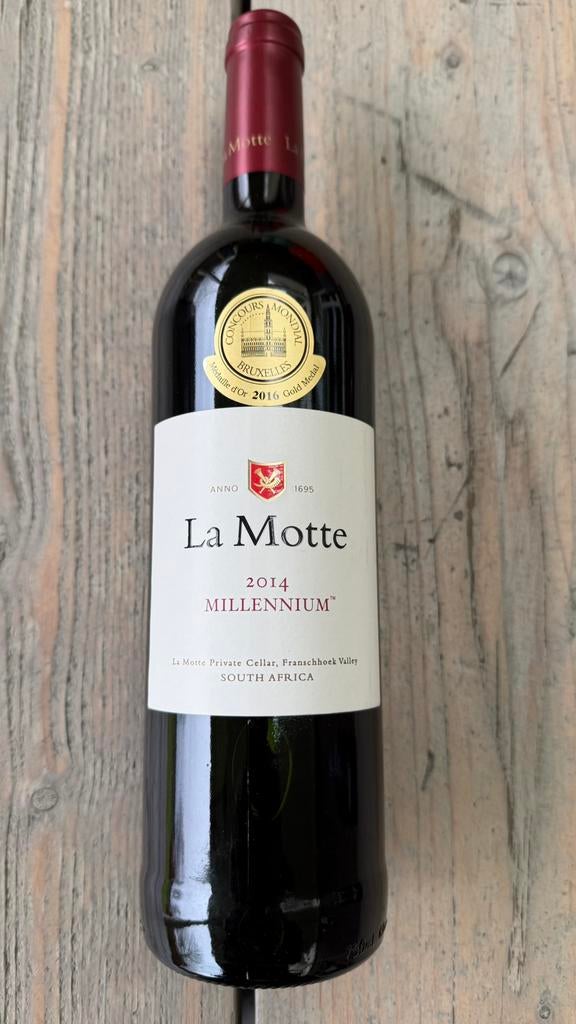 Millénaire de La Motte 2014, Collections, Vins, Enlèvement ou Envoi, Comme neuf, Vin rouge