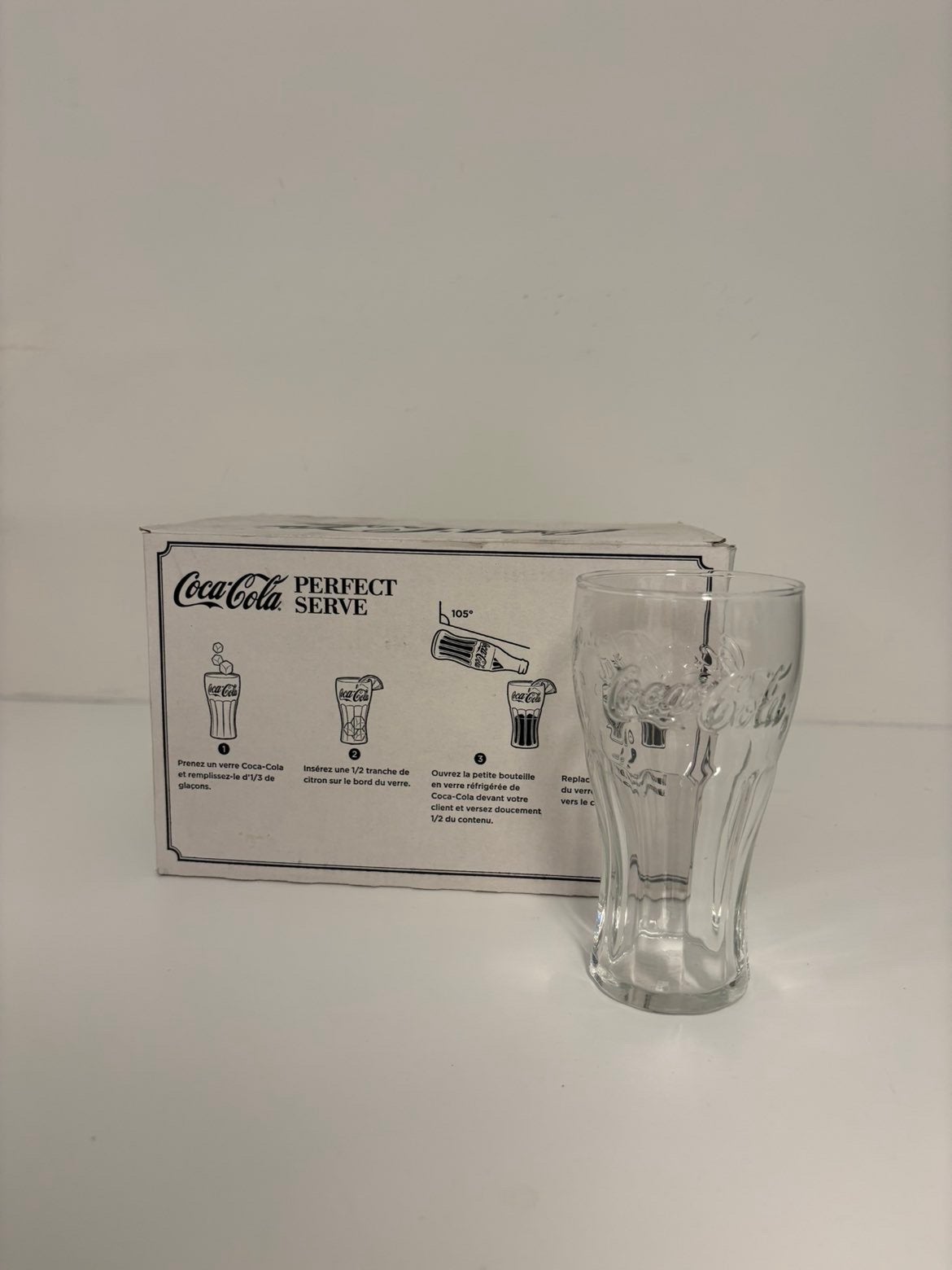 CocaCola glazen, Collections, Verres & Petits Verres, Enlèvement, Comme neuf