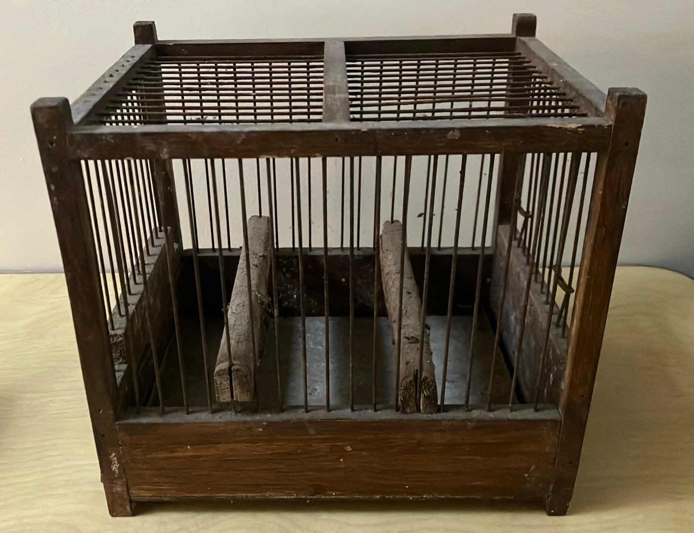 Cage à oiseaux ancienne décorative, Antiquités & Art, Enlèvement ou Envoi