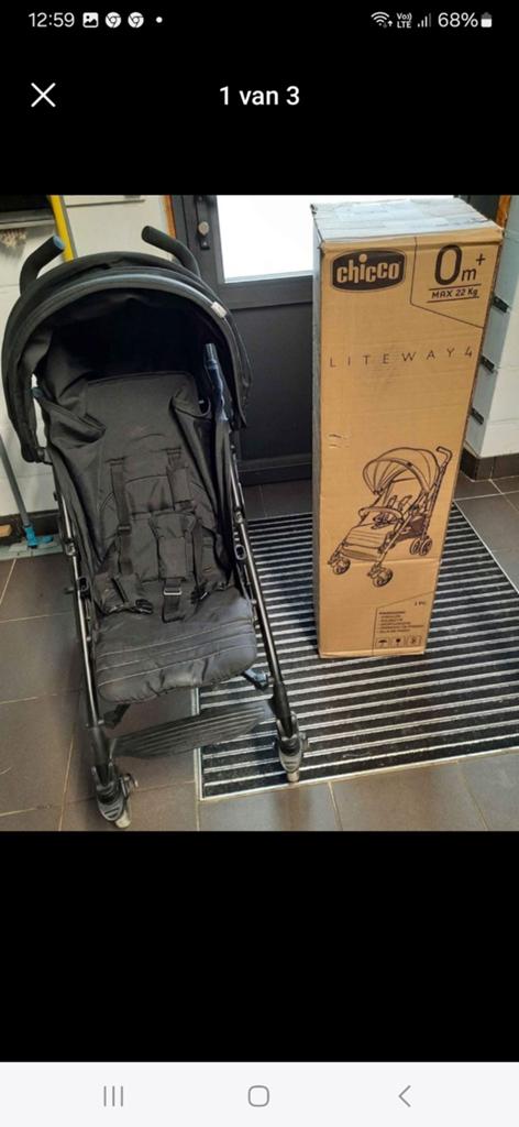 Buggy chicco 0+, Kinderen en Baby's, Buggy's, Ophalen