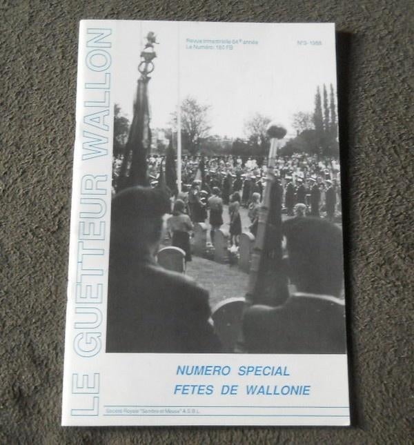 Guetteur Wallon 1988 - 3 Spécial fêtes de Wallonie, Ophalen of Verzenden, Gelezen