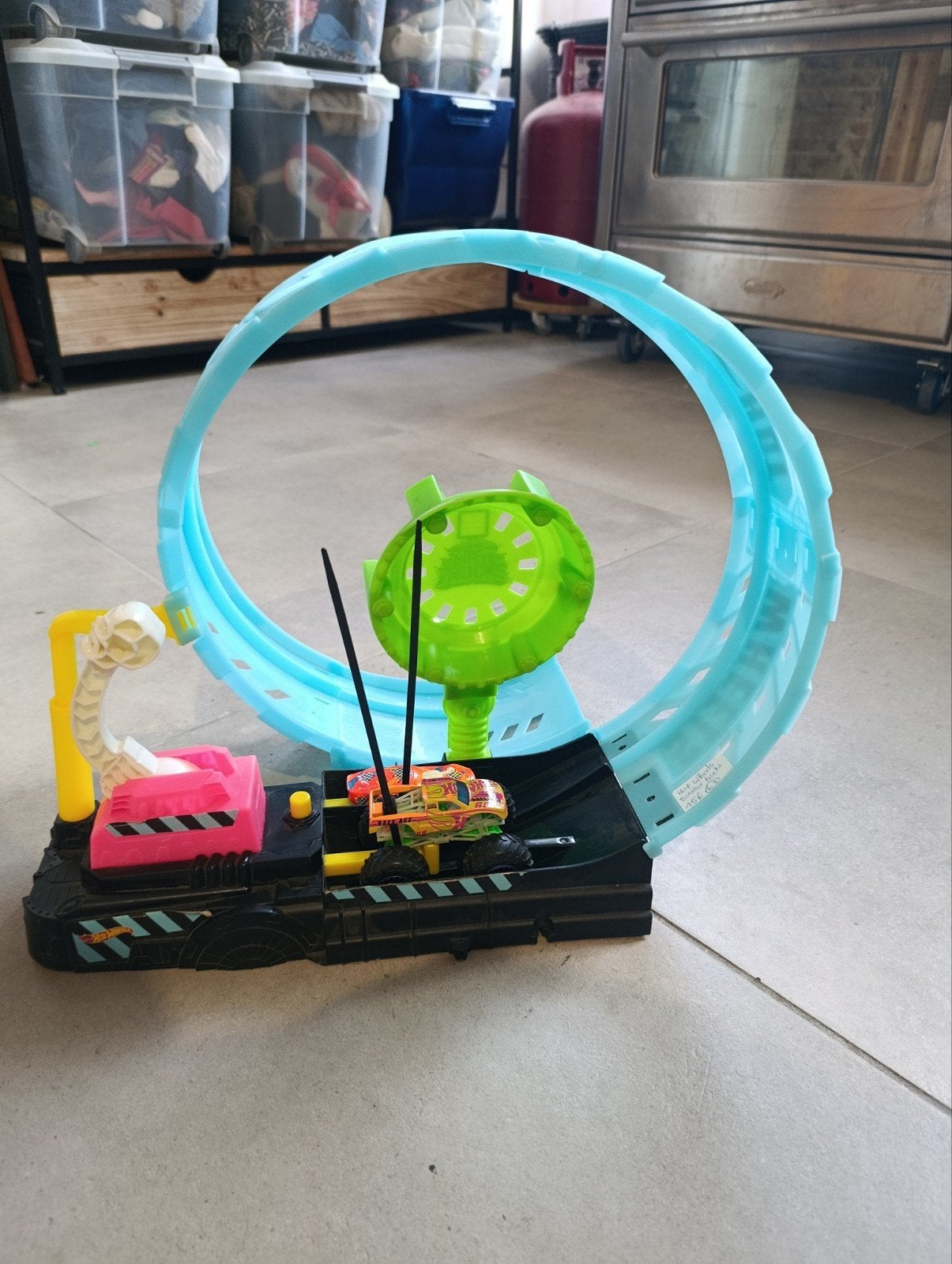 Looping Hotweels Monster truck, Mécanique à remonter, Enlèvement, Hot Wheels, Avec looping