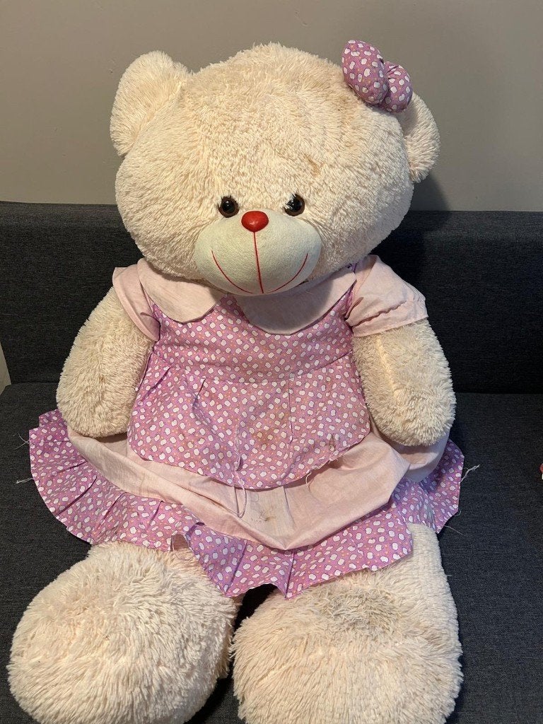 Knuffel beer 120cm, Ophalen, Handgemaakt, Overige merken, Overige karakters