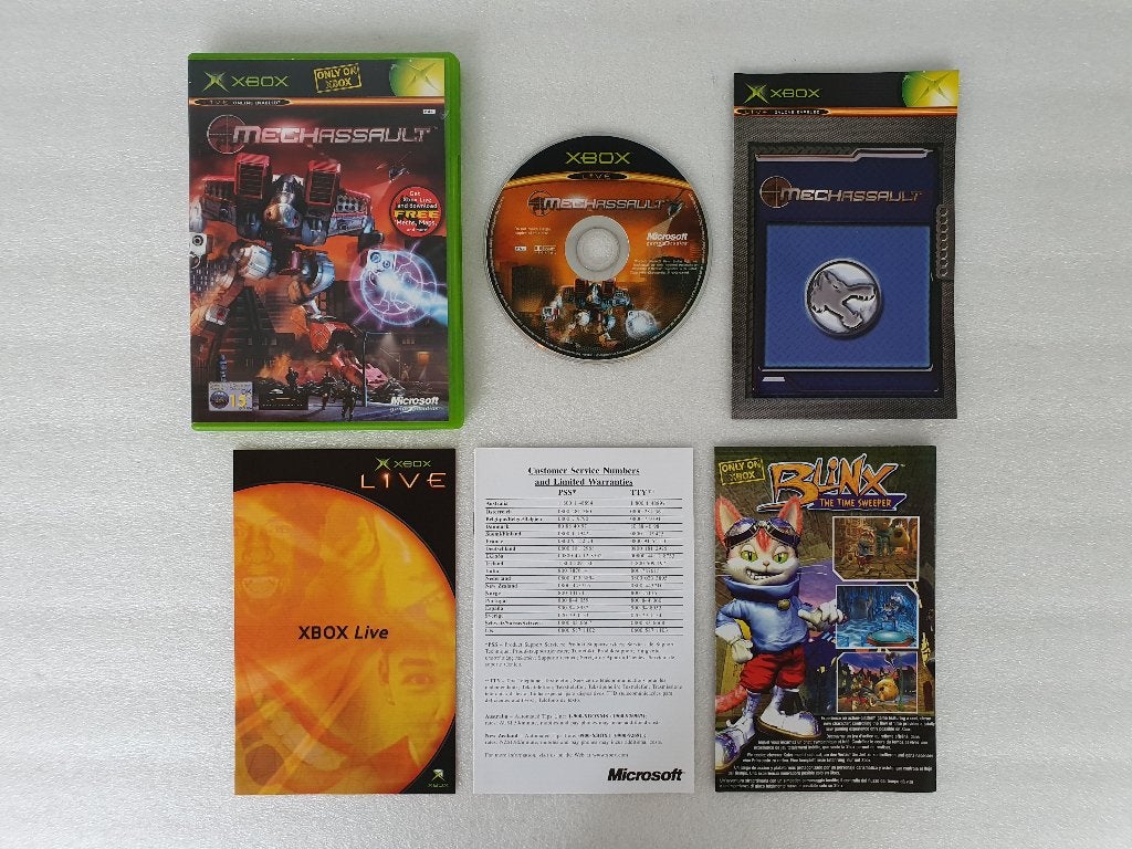 Xbox: Mechassault, Ophalen of Verzenden, Gebruikt