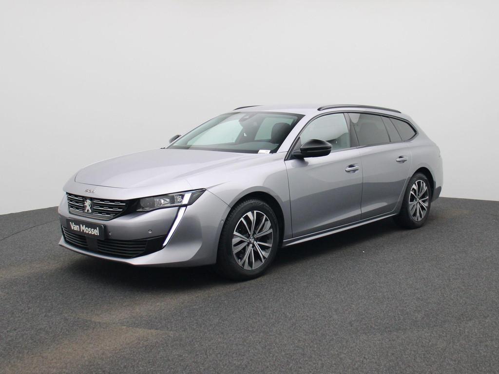 Peugeot 508 SW 1.5 BlueHDi Automaat | Zetelverw. | Navi | Ca, Autos, Peugeot, Argent ou Gris, Achat, Entreprise, 131 ch