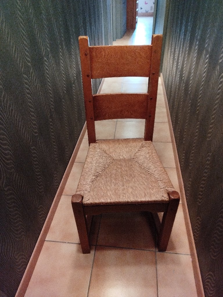 6 Chaises, Maison & Meubles, Chaises, Enlèvement, Utilisé, Autres couleurs, Bois