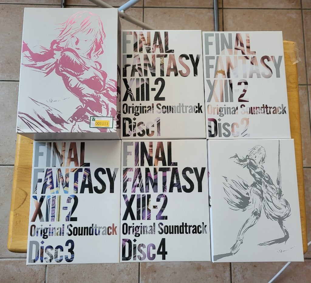 Coffret CD Collector Final Fantasy XIII-2 OST, Cd's en Dvd's, Cd's | Filmmuziek en Soundtracks, Game soundtrack, Ophalen, Boxset