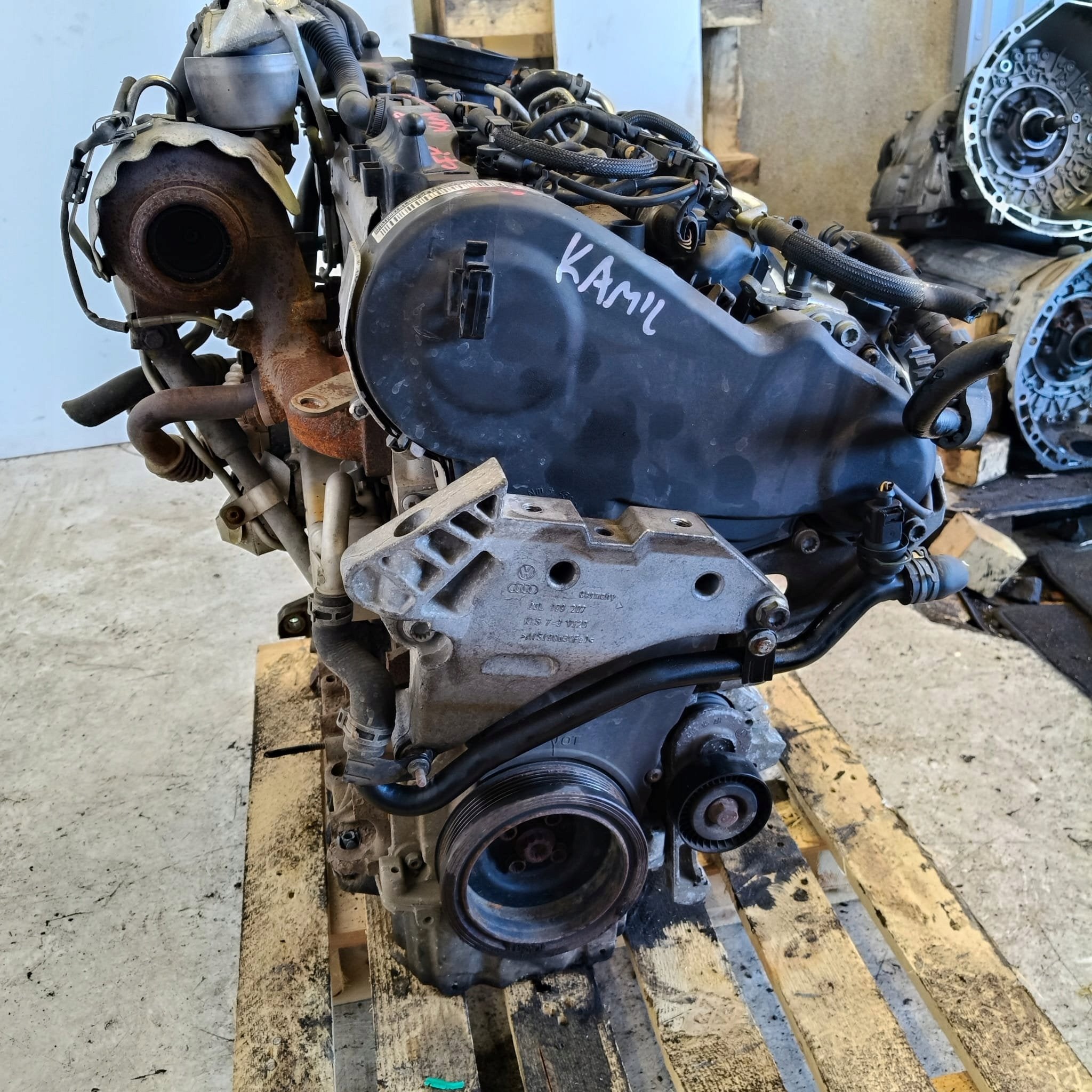 Moteur CFFA Complet Q3 AUDI A3 CC VW SHARAN PASSAT EOS GOLF, Verzenden, Gebruikt, Overige automerken