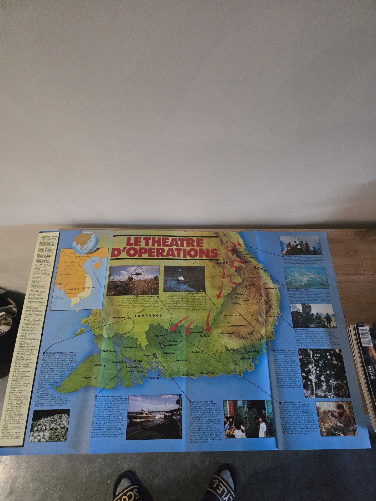 Dépliant poster NAM – Guerre du Viet-Nam 1965-1975 – Édition, Enlèvement ou Envoi