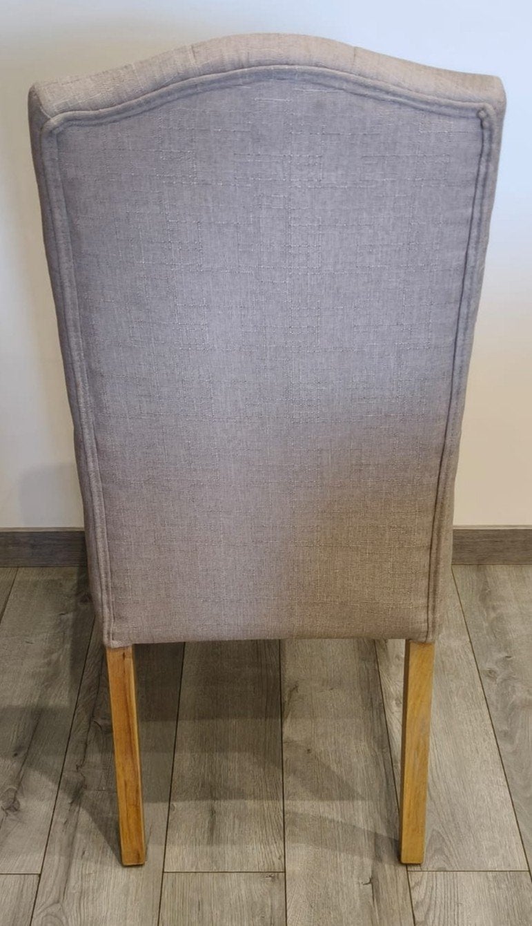 Lot de 4 chaises en tissu, Enlèvement