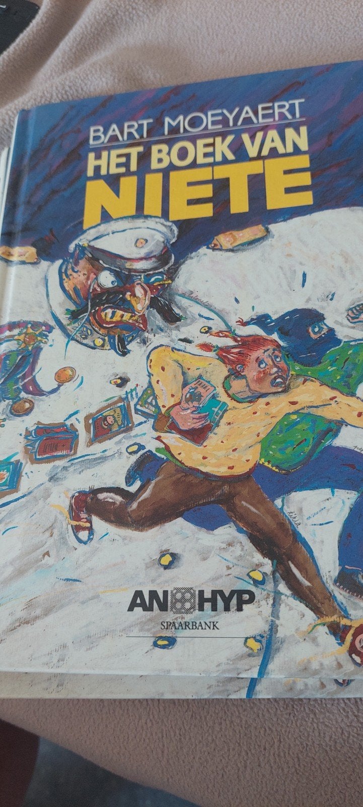 Het boek van niete   bart moeyaert, Enlèvement ou Envoi