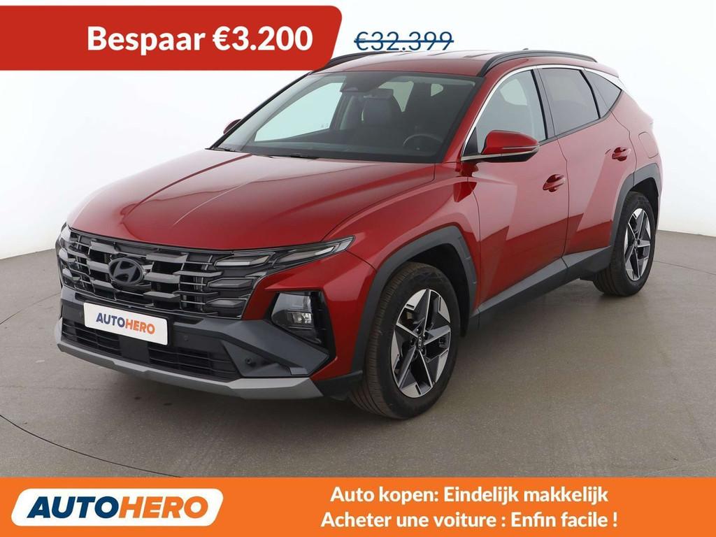 Hyundai Tucson 1.6 T-GDI Mild-Hybrid Trend (automatique), Autos, Hyundai, Rouge, Achat, Euro 6, https://public.car-pass.be/vhr/58ad30ee-3ef5-4a41-b806-3bcbe48339f6