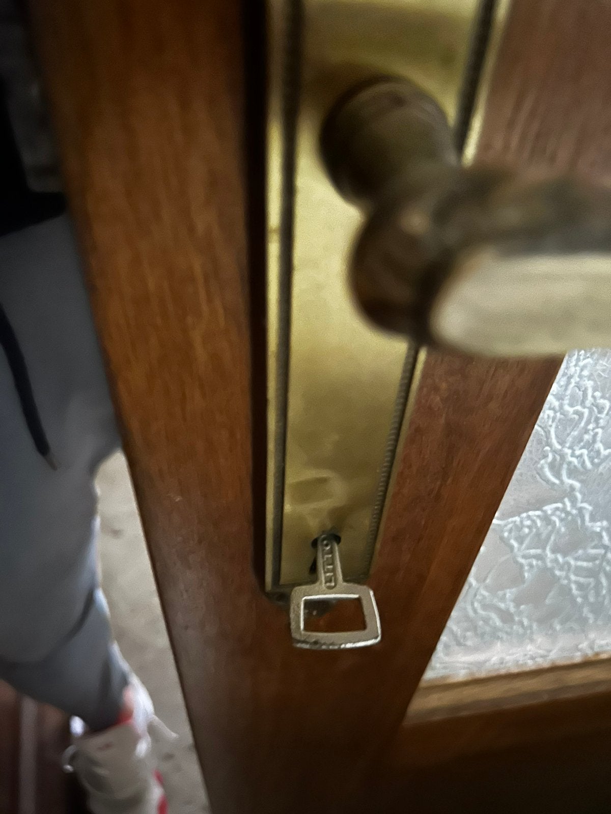 Porte intérieure en bois Meranti vitrée, Ophalen, 80 tot 100 cm, Binnendeur, Zo goed als nieuw