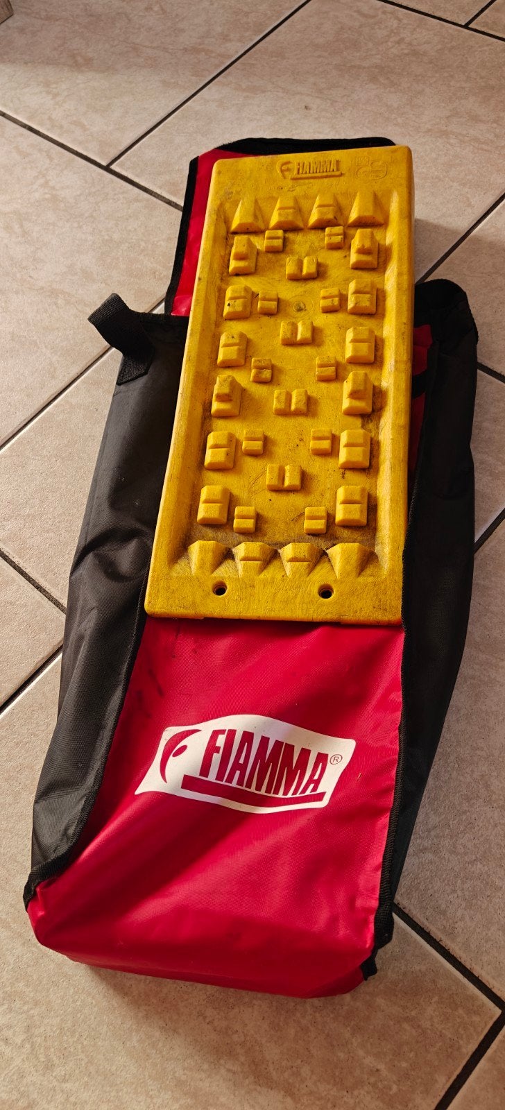 Cale pour mettre le camping-car de niveau, Caravanes & Camping, Enlèvement, Utilisé