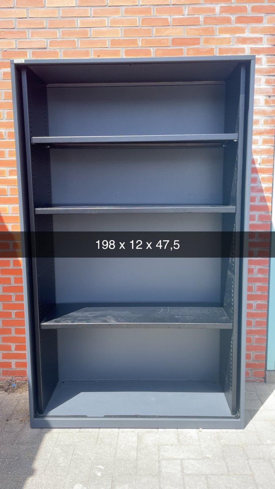 Archiefkast ZONDER DEUREN, Huis en Inrichting, Kasten | Roldeurkasten en Archiefkasten, Ophalen of Verzenden, Gebruikt
