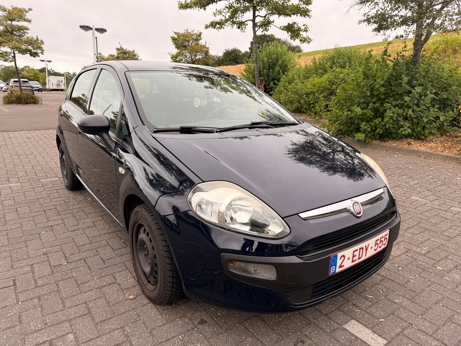 Fiat punto evo 2010, Autos, Achat, Carnet d'entretien, Noir, 5 portes