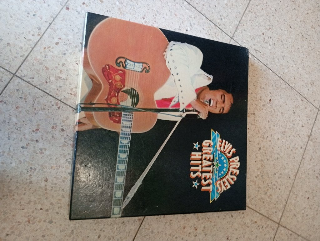 Platen collectie Elvis Presley  box met 6 stuks, Cd's en Dvd's, Vinyl | Verzamelalbums, Ophalen, Boxset, Overige formaten, Zo goed als nieuw