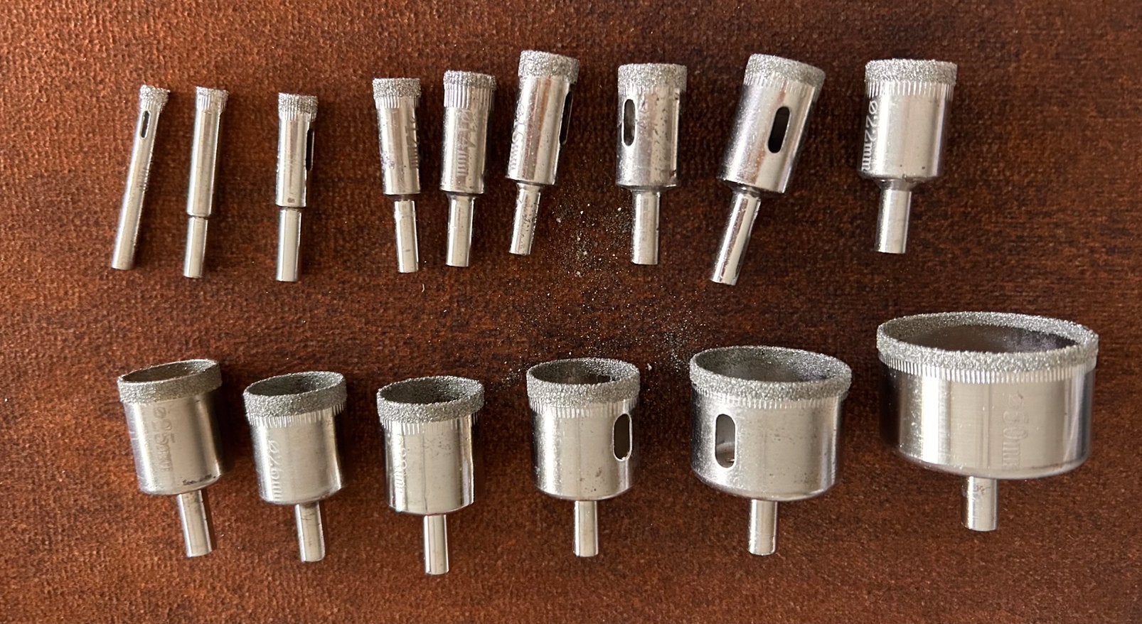 Set diamantboren / tegelboren – 15 stuks, Doe-het-zelf en Bouw, Ophalen of Verzenden, Nieuw
