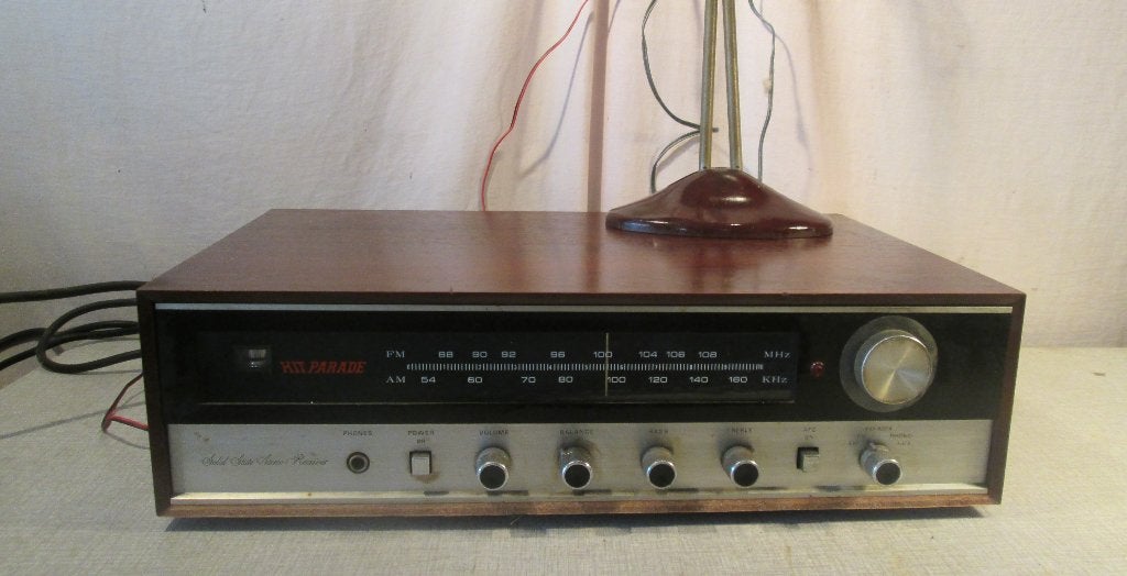 Prima Retro Solid state stereo Receiver - Hit Parade - F2300, Collections, Enlèvement ou Envoi, Audio et Vidéo
