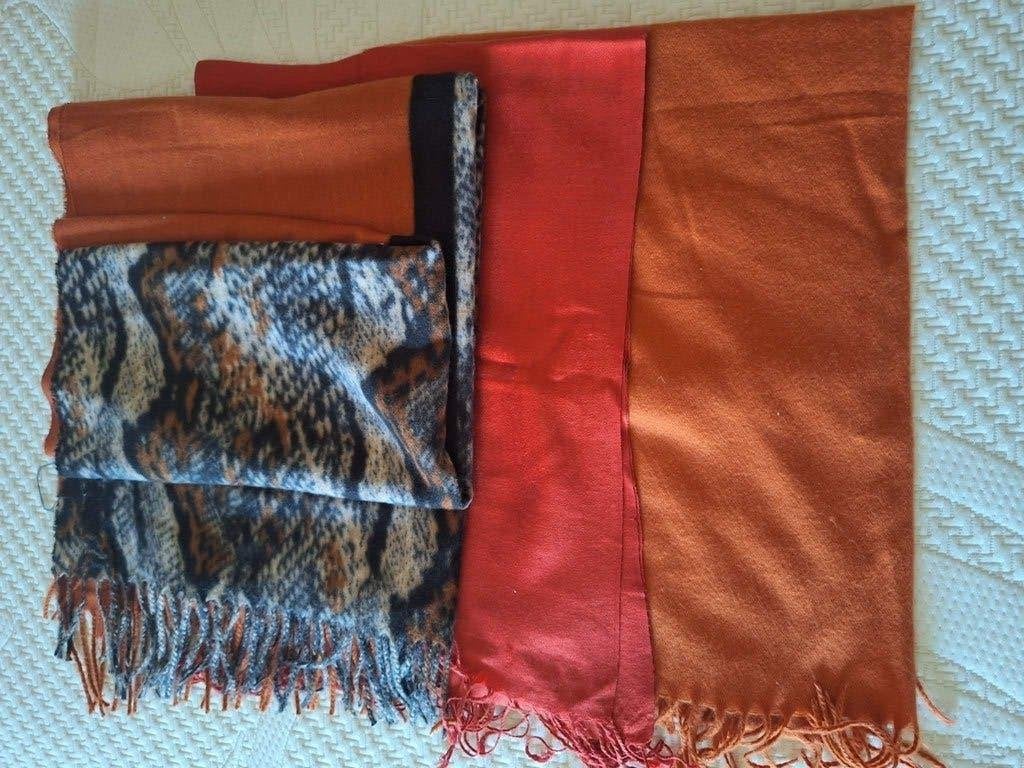 3 sjaals, Kleding | Dames, Ophalen of Verzenden, Zo goed als nieuw