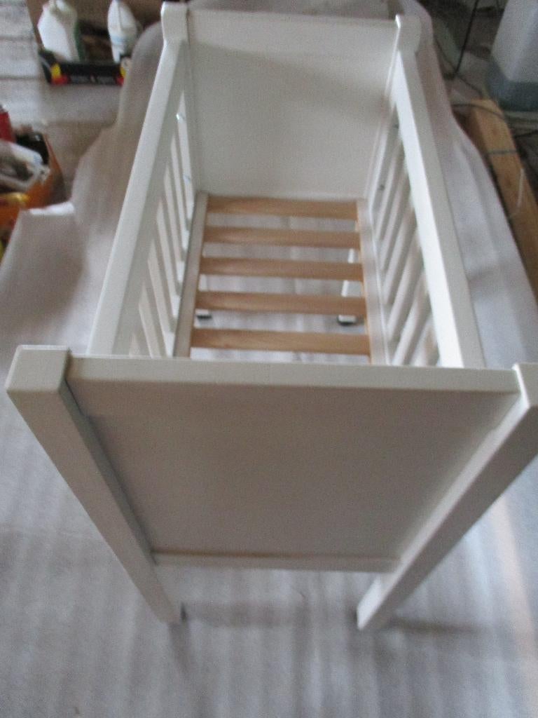 Babybedje Bopita, Kinderen en Baby's, Kinderkamer | Bedden, Zo goed als nieuw, Minder dan 140 cm, Minder dan 70 cm, Ophalen