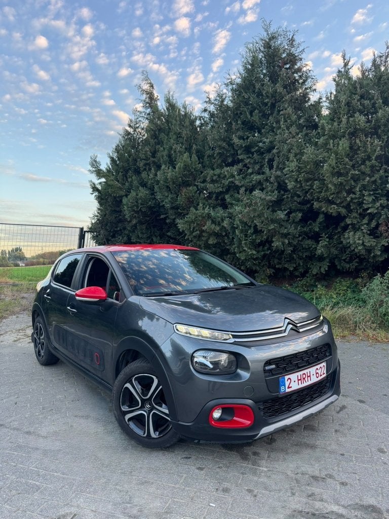 Citroën C3 1.2L/2017/EURO 6B/CARPLAY/AIRCO/CT OK, Auto's, Dealer onderhouden, Stof, 1199 cc, 109 g/km