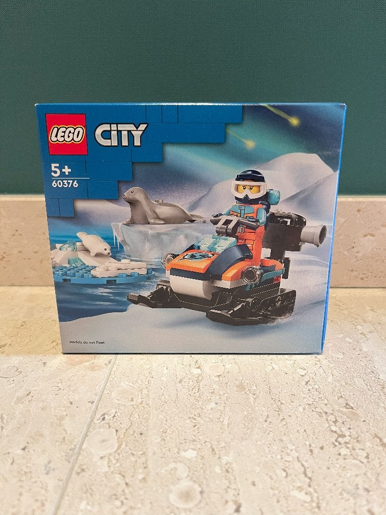LEGO City 60376 Arctic Explorer Snowmobile, City, Lego, Nieuw, Ophalen of Verzenden