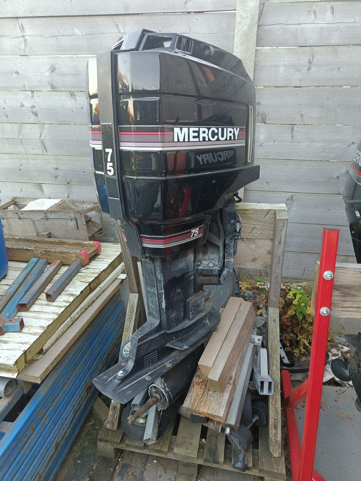 Mercury 75 pk, Ophalen, Gebruikt