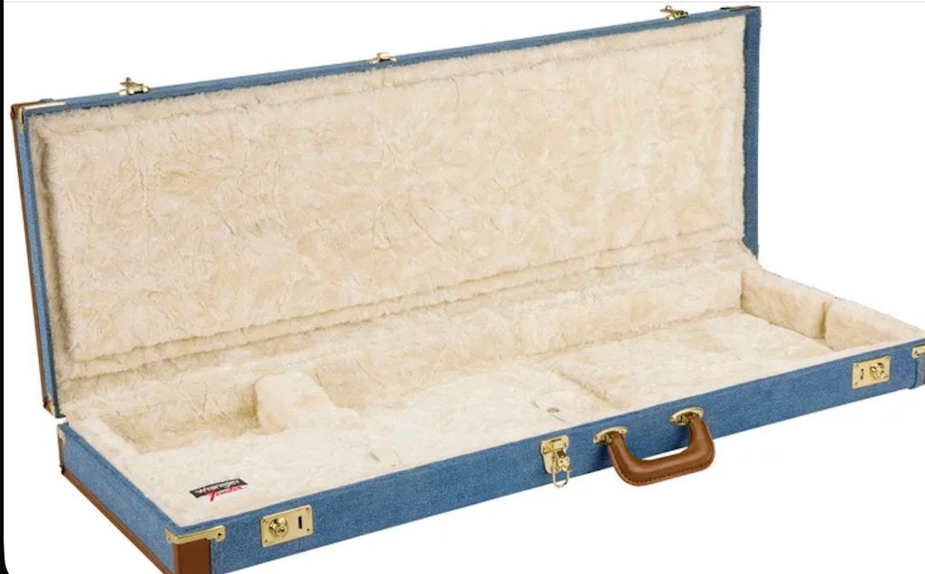 Neuf: Original Fender  x Wrangler  Denim Case, Indigo, Muziek en Instrumenten, Ophalen of Verzenden, Nieuw, Elektrische gitaar
